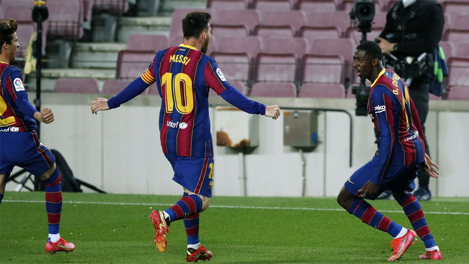 gol dembele barcelona valladolid