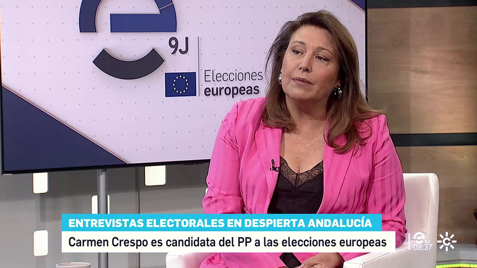 Entrevista electoral a Carmen Crespo, candidata del PP en las europeas