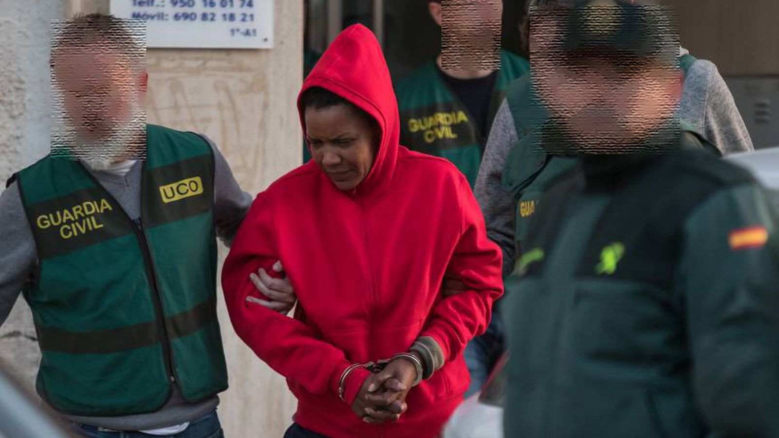 Ana julia quezada detenida pixelados