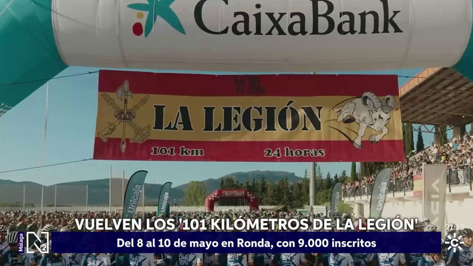LOS 101 KILÓMETROS DE LA LEGIÓN EN RONDA