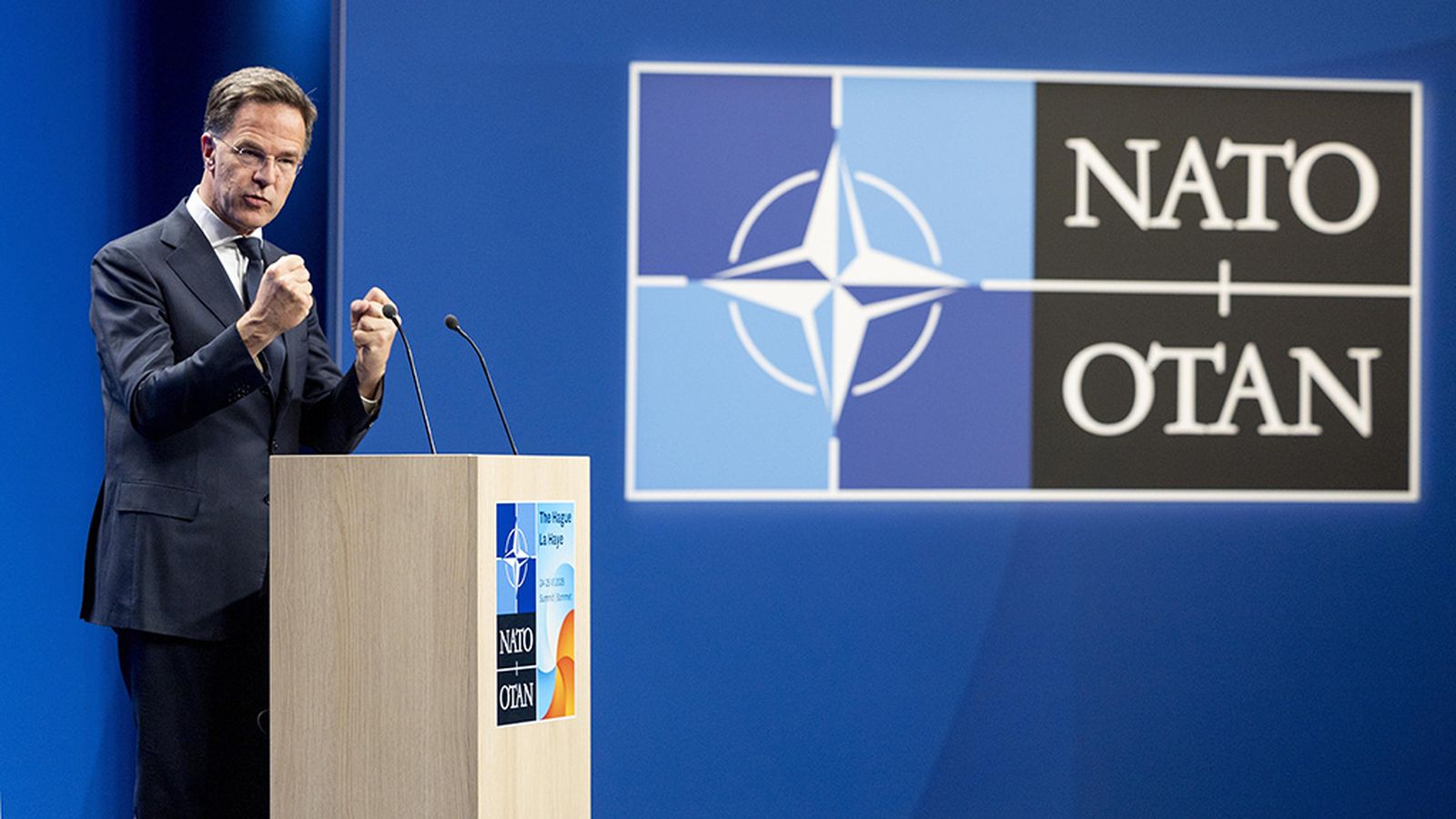 Mark Rutte, secretario general de la OTAN