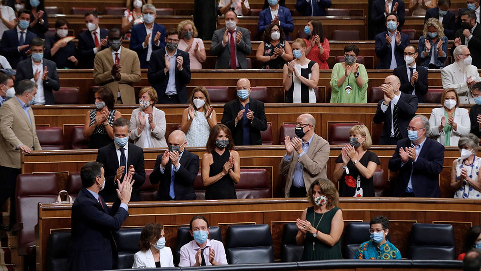 Aplausos en el Congreso, aforo