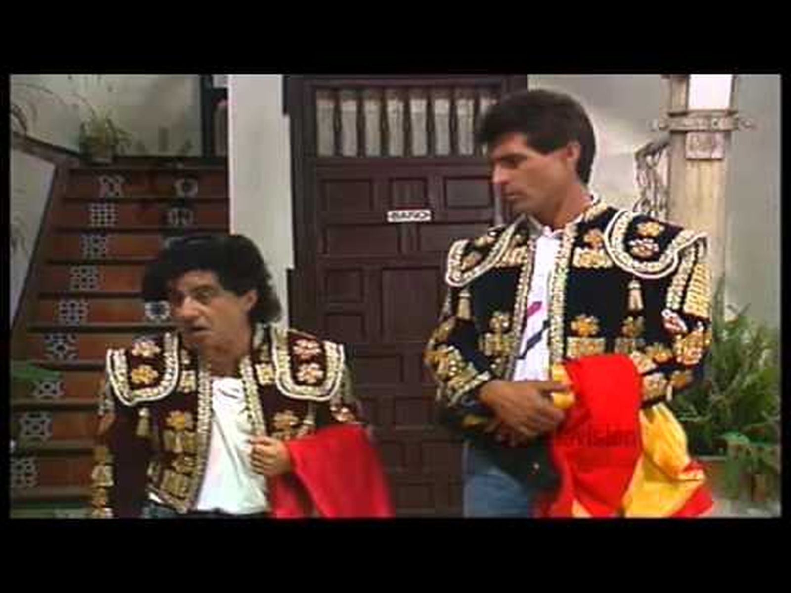 El Dúo Sacapuntas toma la alternativa en Pensión el Patio (1989)