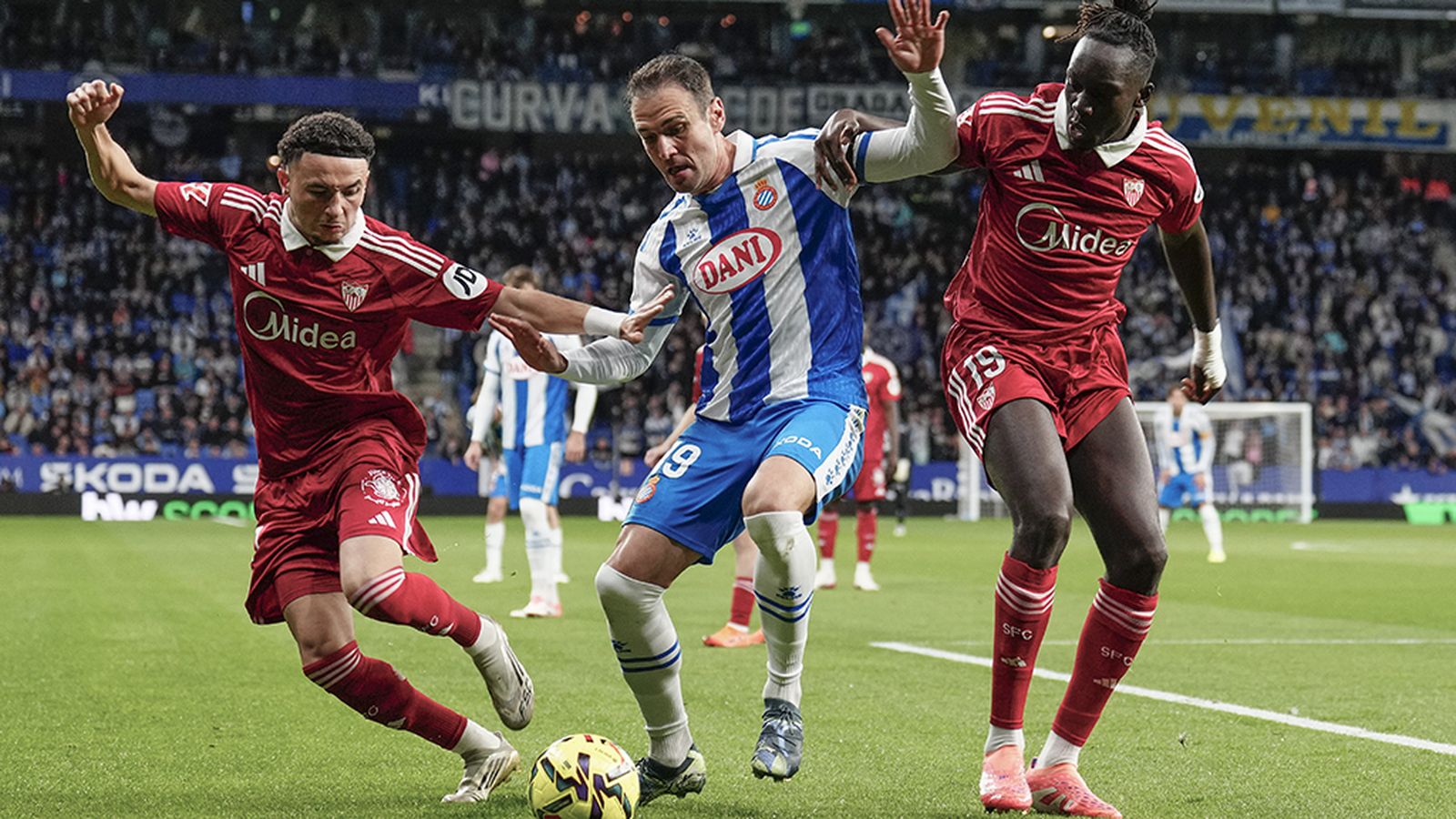 Derrota del Sevilla ante el Espanyol