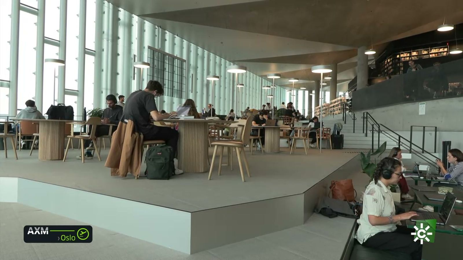 Andalucía x el mundo Oslo Macarena Biblioteca