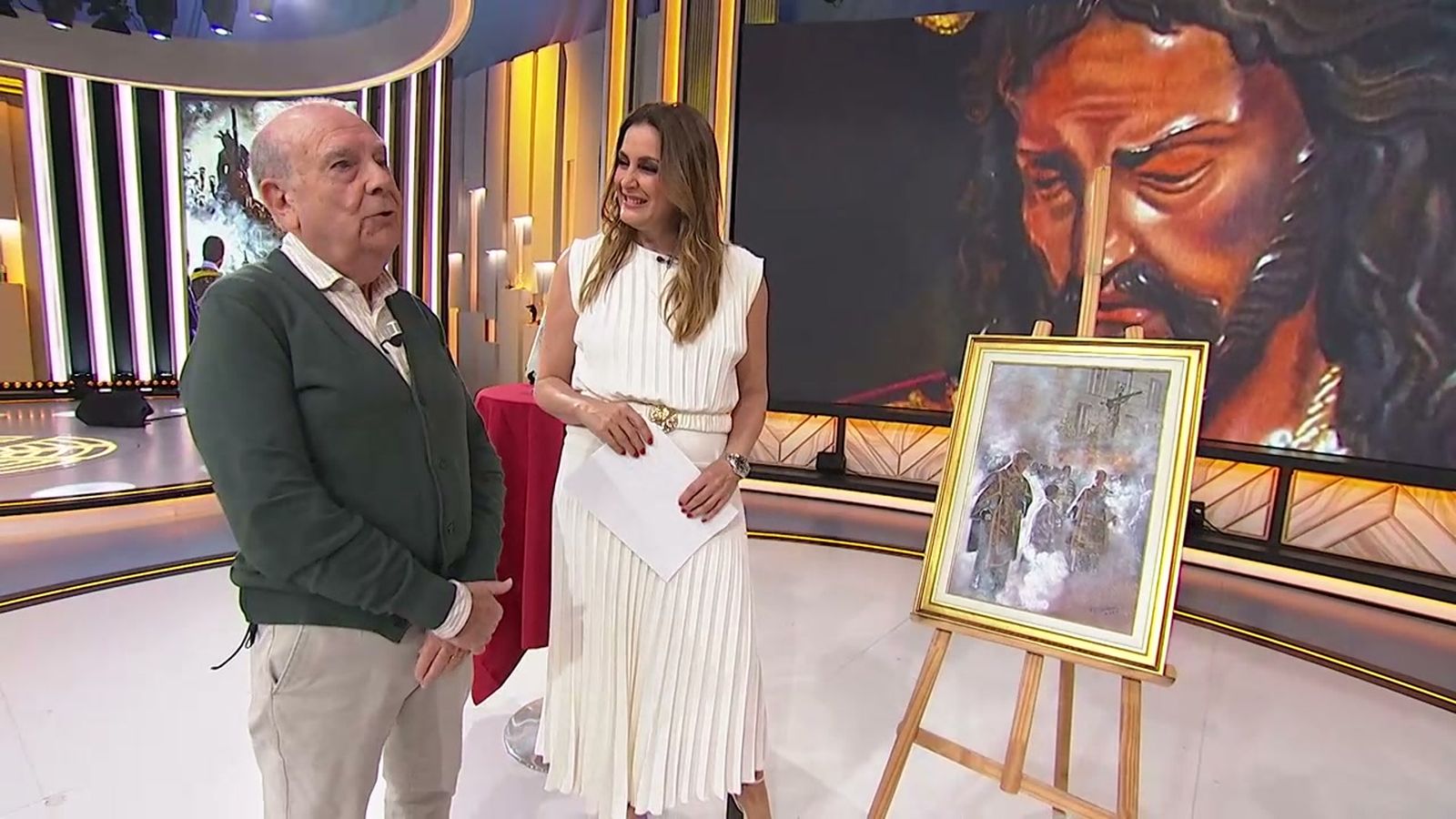 Para Francisco, la jubilación supone un nuevo comienzo de actividad con la pintura