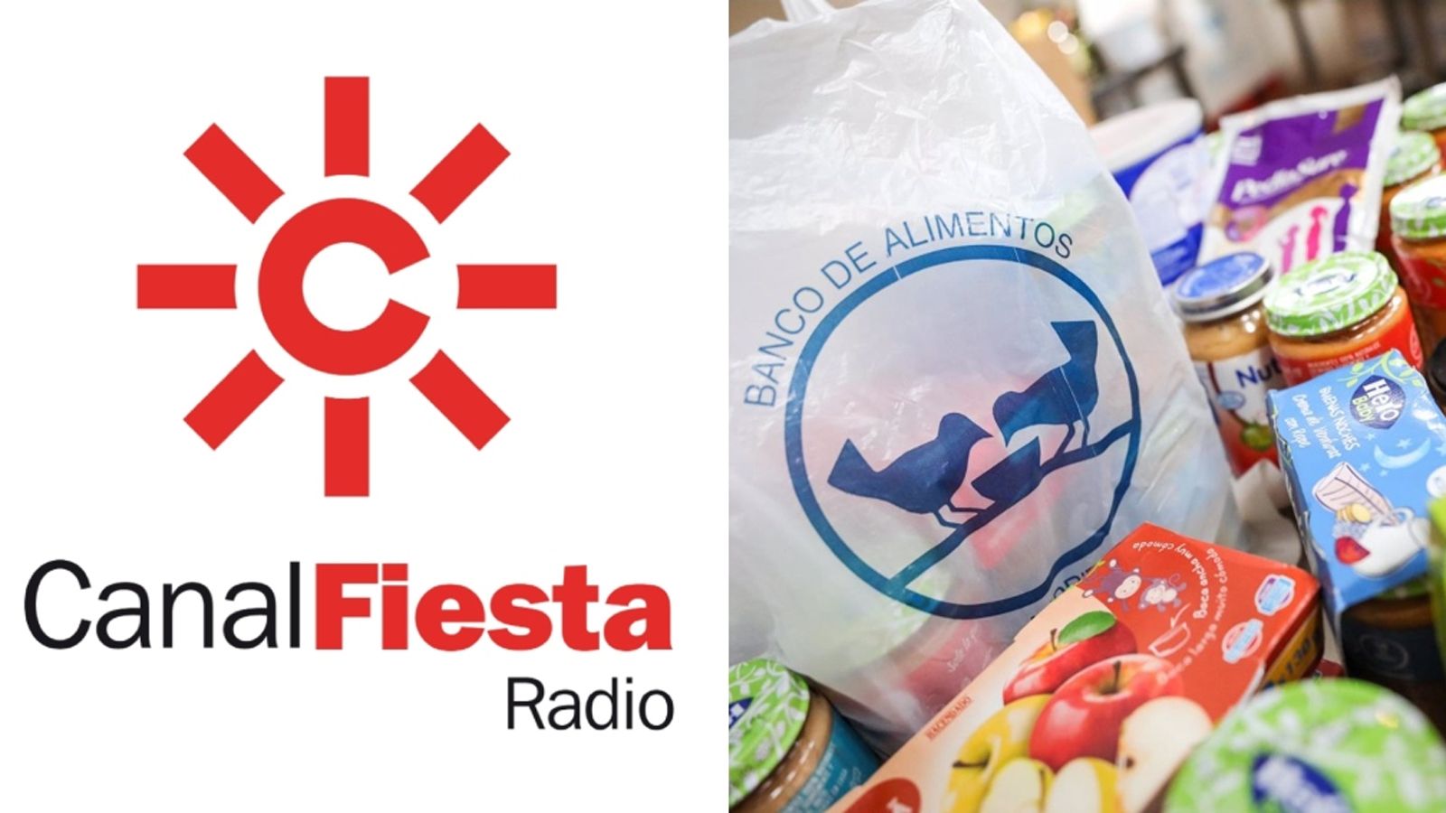 Canal Sur Radio y Canal Fiesta, con el Banco de Alimentos en la gran recogida de primavera