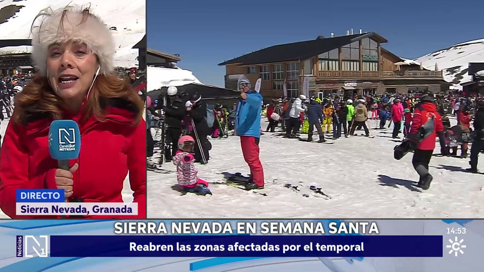 Sierra Nevada reabre Las Yeguas tras el arreglo del telesilla que colapsó por el temporal