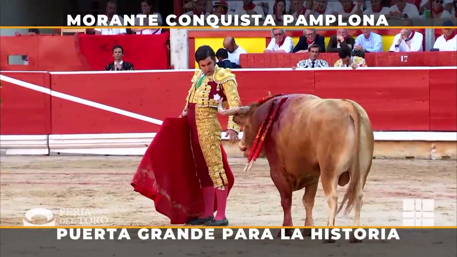 Morante demuestra en San Fermín que tiene todas las cartas de la baraja