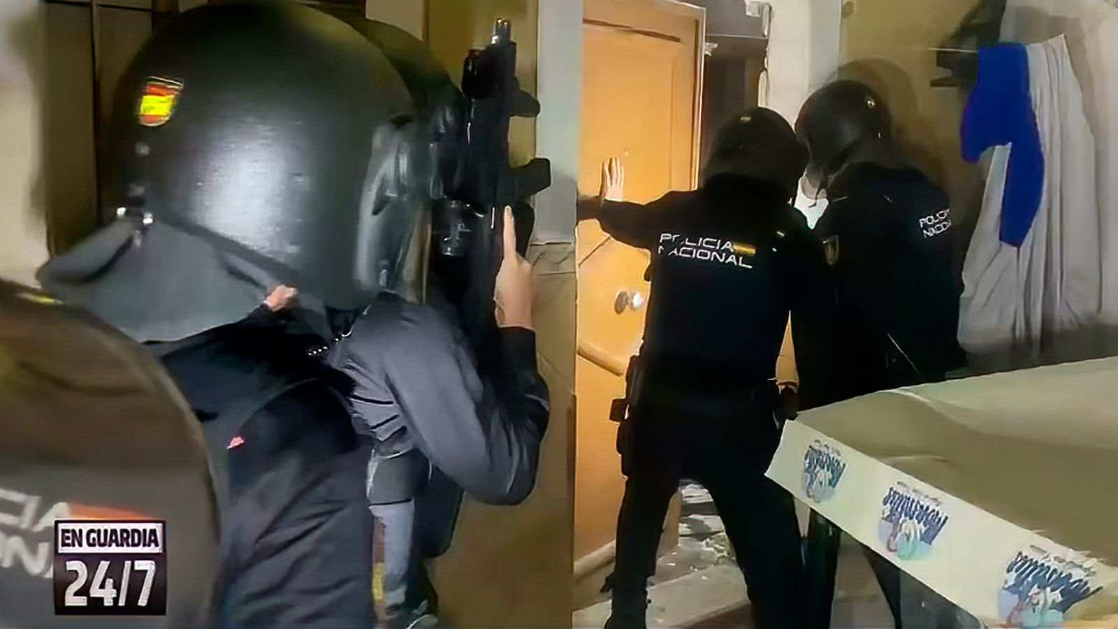 Las imágenes de una importante operación policial contra los narcopisos en Almería