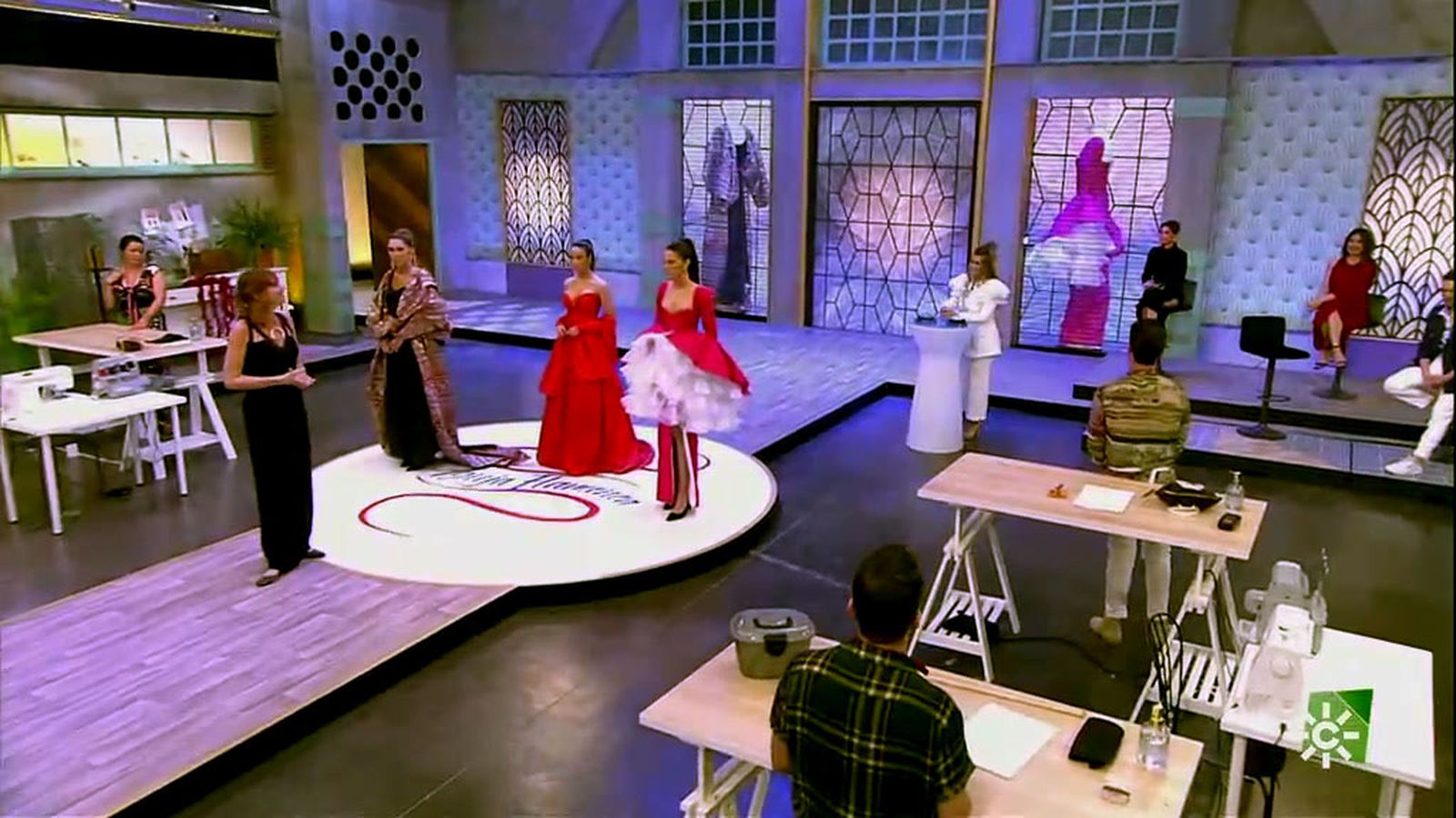Aguja flamenca equipo ganador
