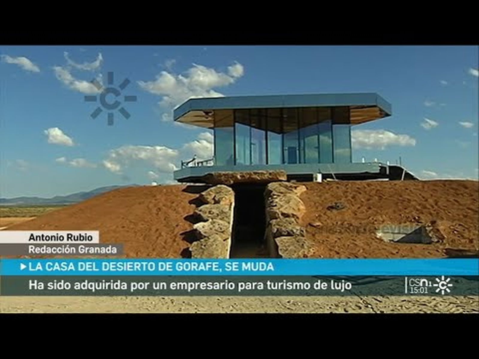 La casa de vidrio del desierto de Gorafe (Granada) | La Casa del Desierto