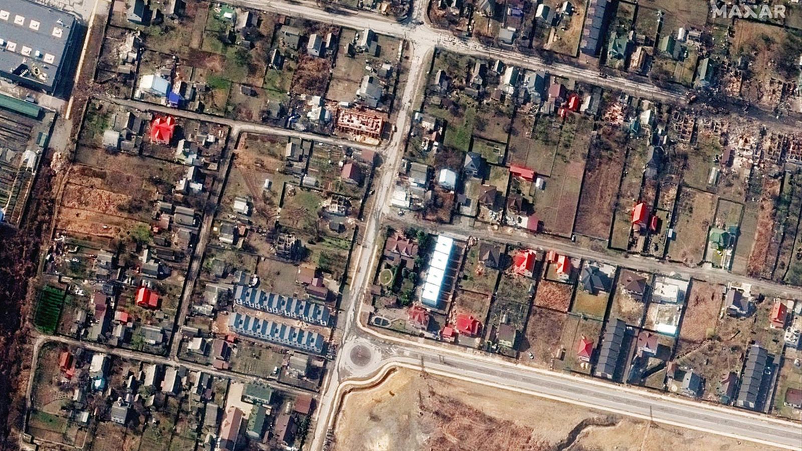 foto satélite bucha