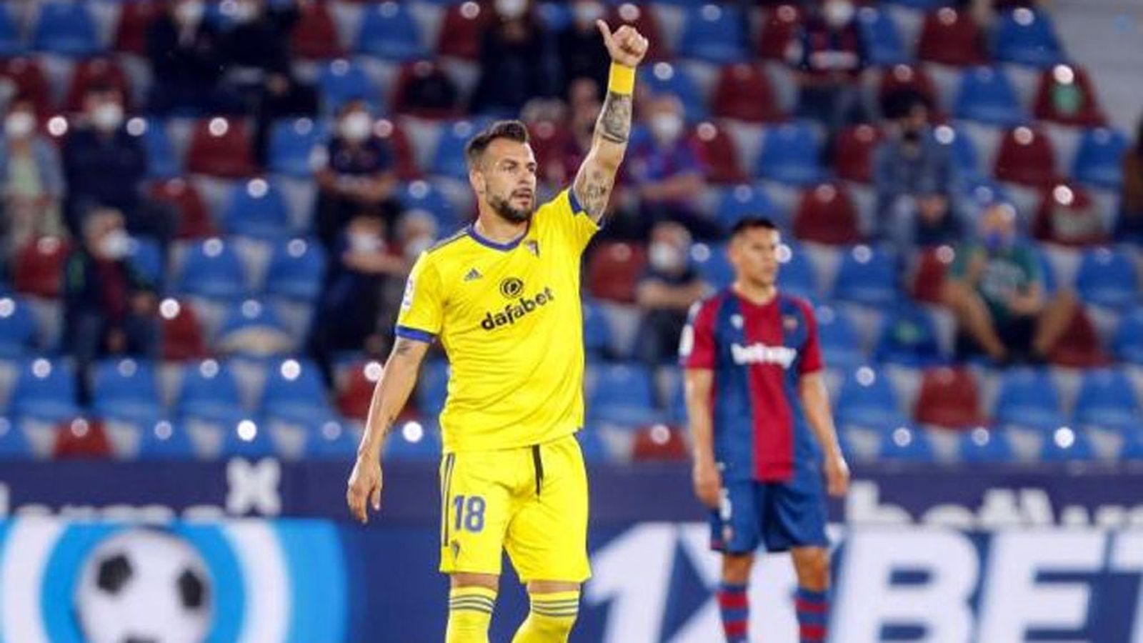 negredo gol levante cadiz