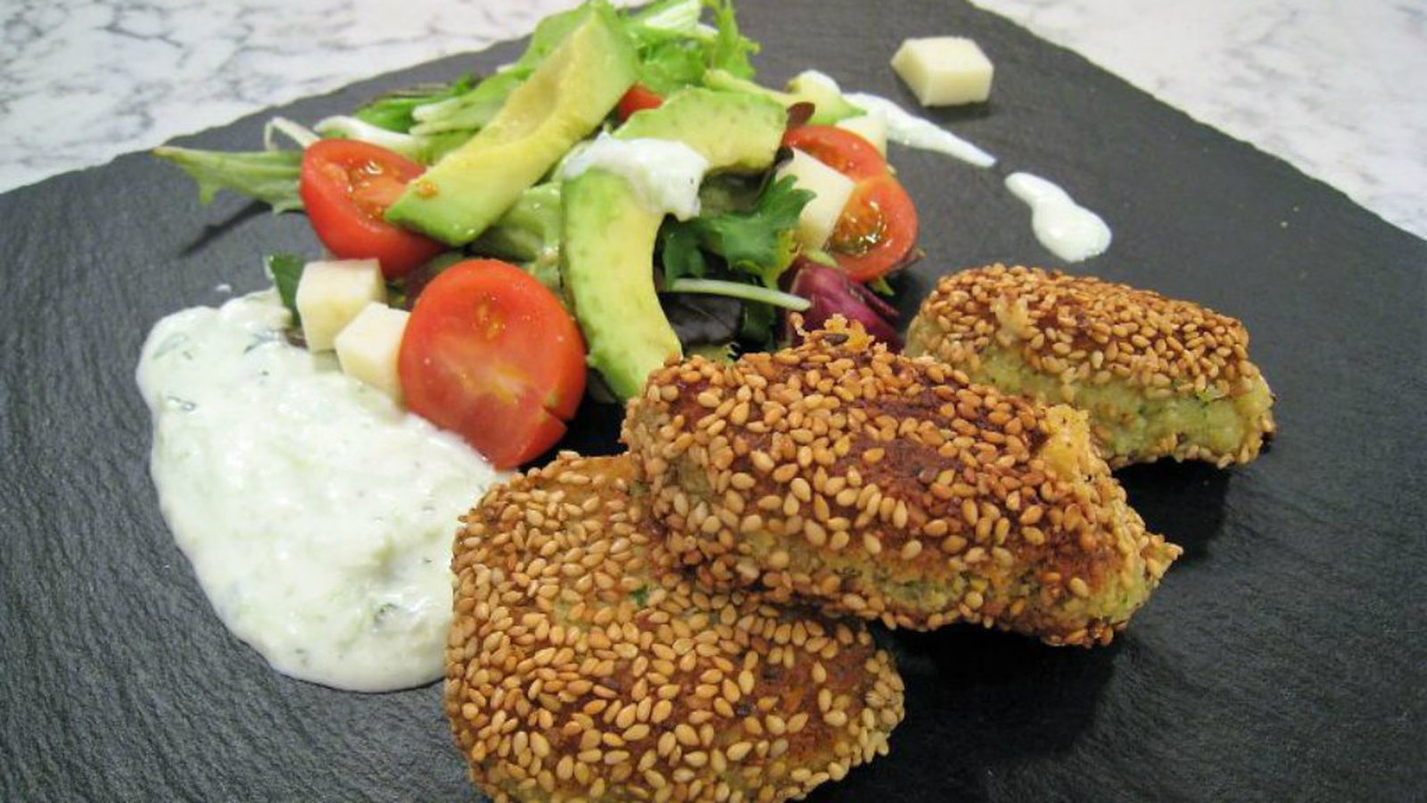 cometelo falafel queso