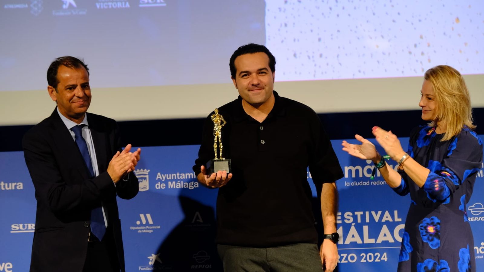 FESTIVAL DE MÁLAGA RECOGIDA PREMIO
