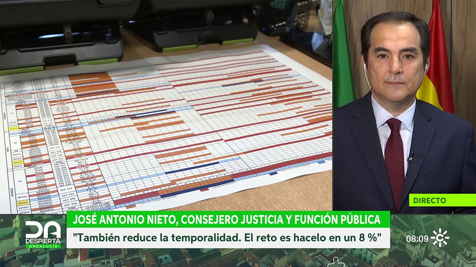 José Antonio Nieto, consejero función pública y Justicia