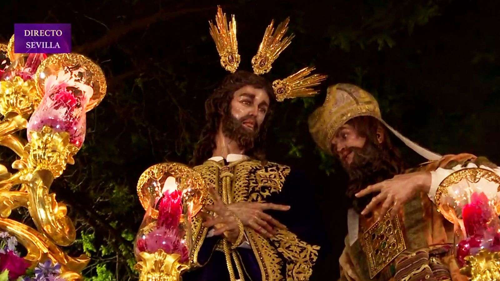 Emotivo saludo de San Gonzalo a la Virgen de La Estrella