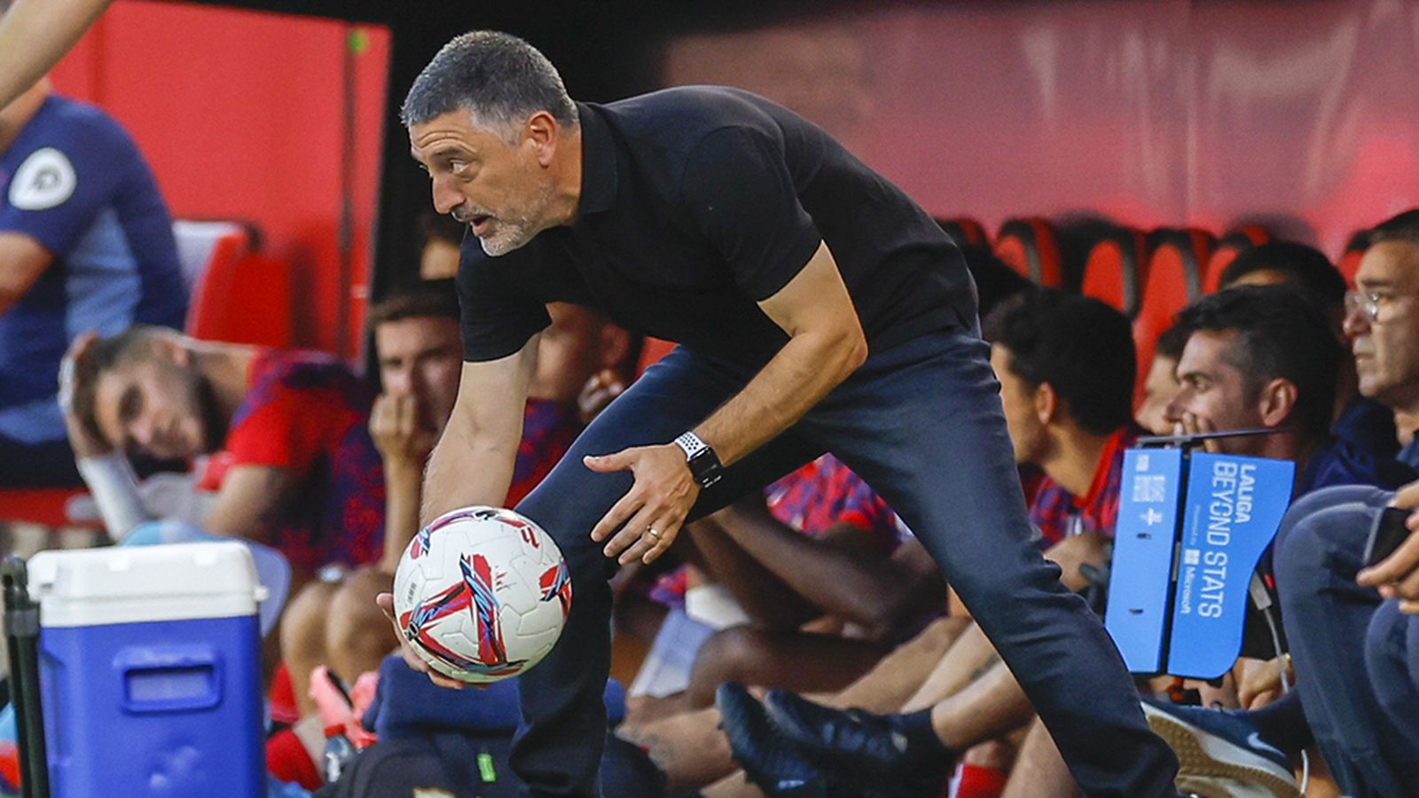 García Pimienta, entrenador del Sevilla