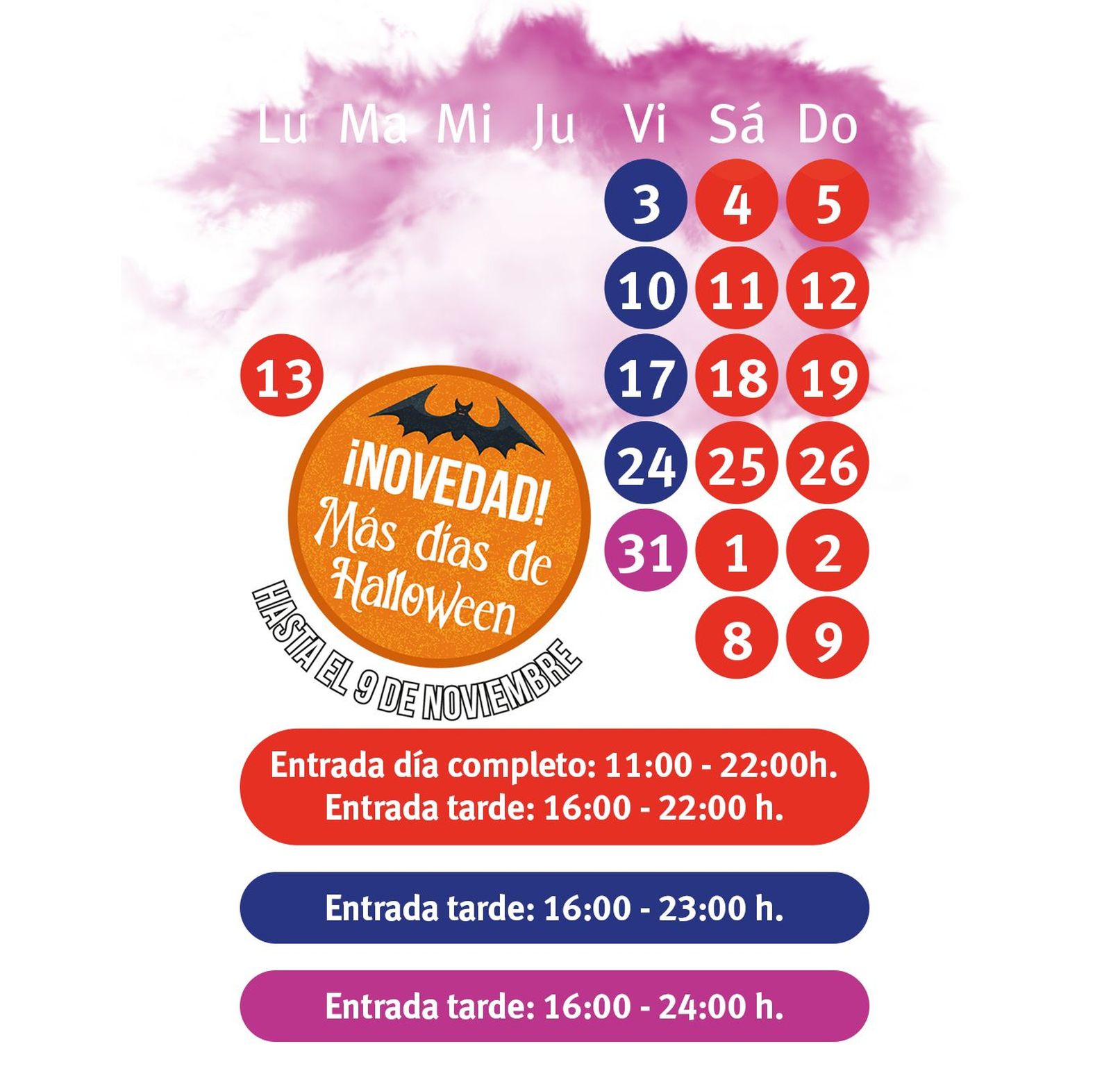 isla magica halloween