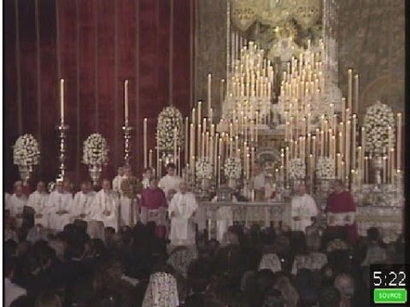 Misa 25 aniversario por la Coronación de la Macarena