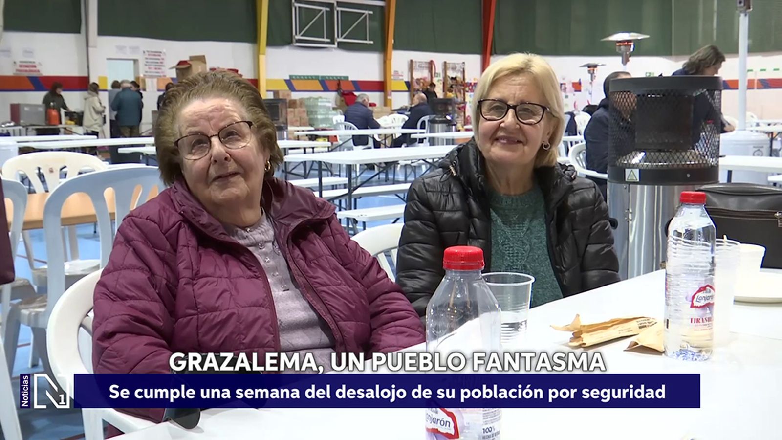 Una semana de desalojo en Grazalema