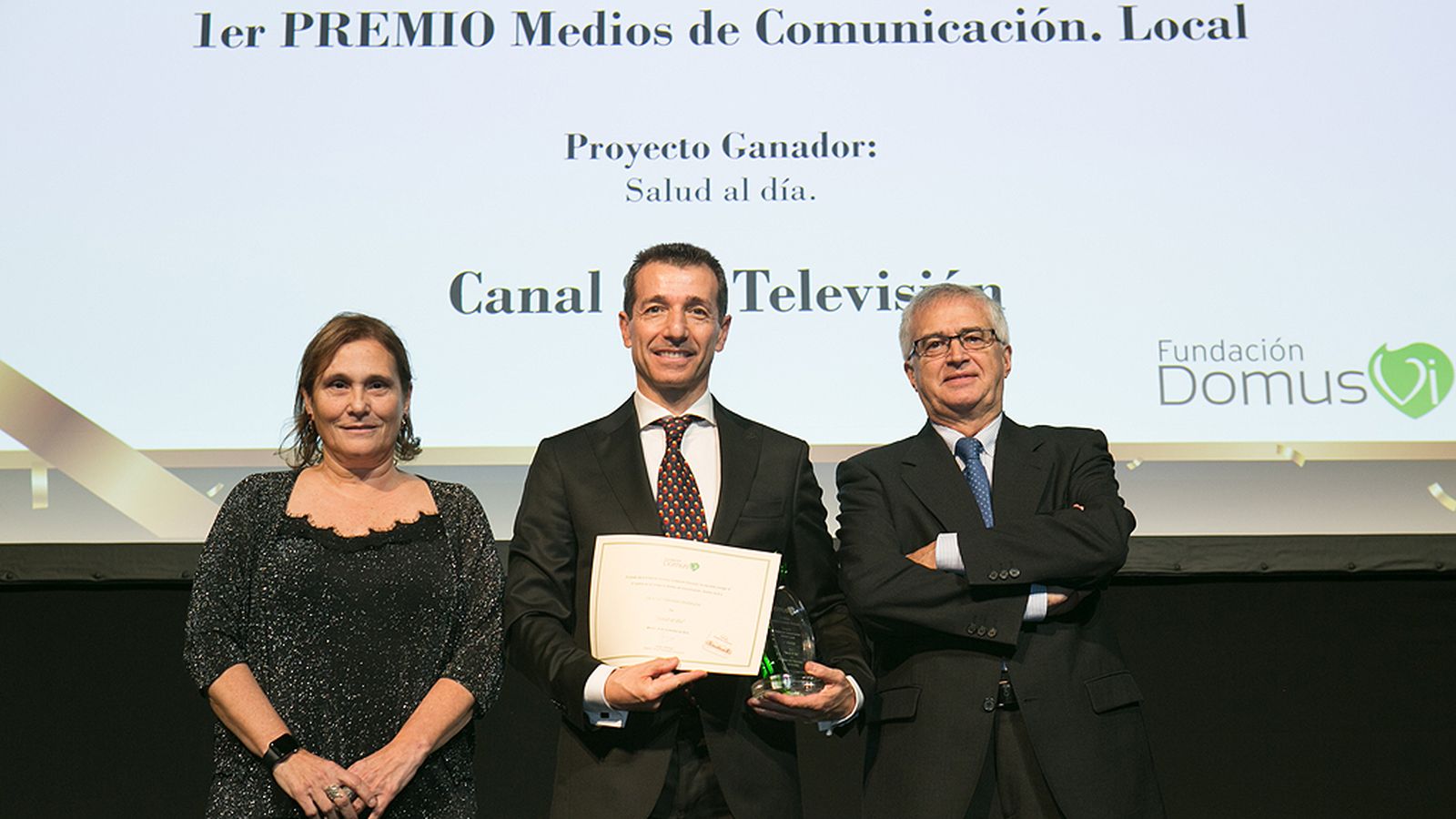 Roberto Premio Madrid Comunicación Salud al Día Foto