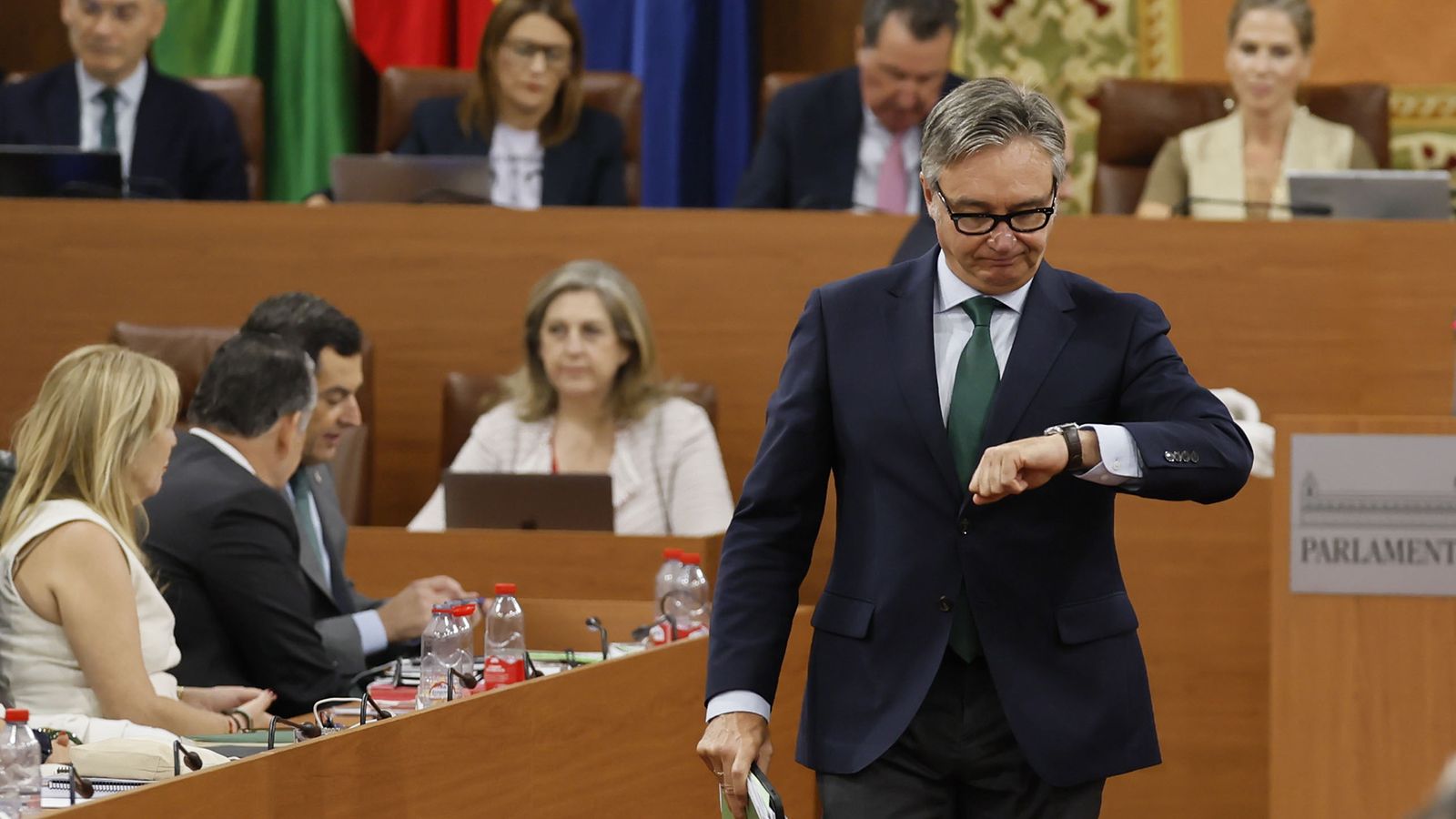 Manuel Gavira en el Debate de Investidura.