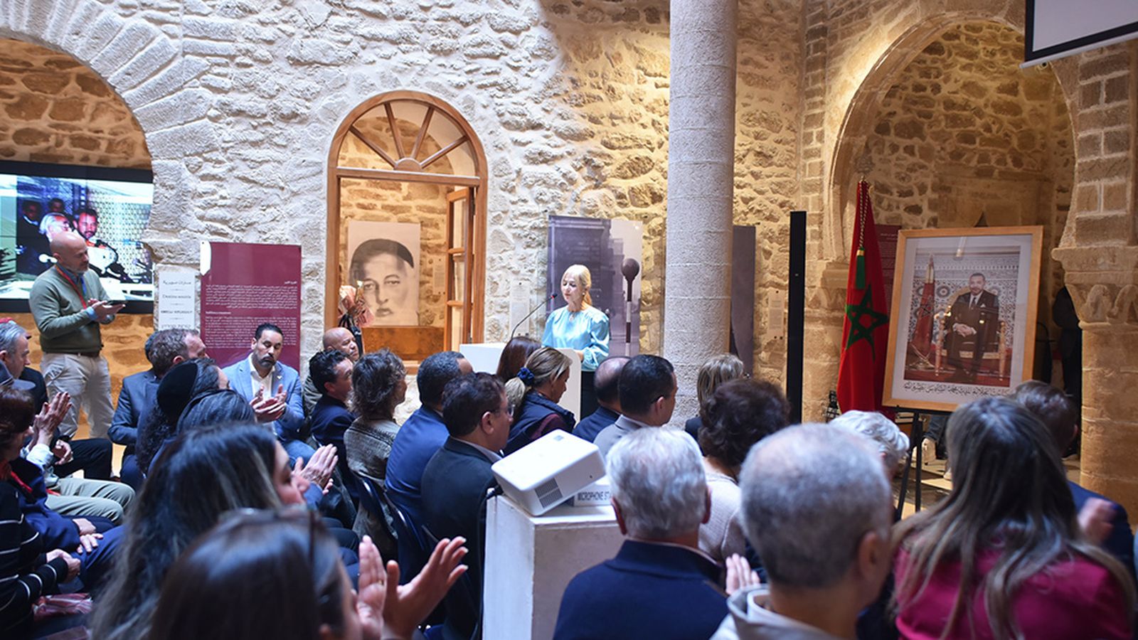 Patricia del Pozo en el Alma de las culturas en Esauira