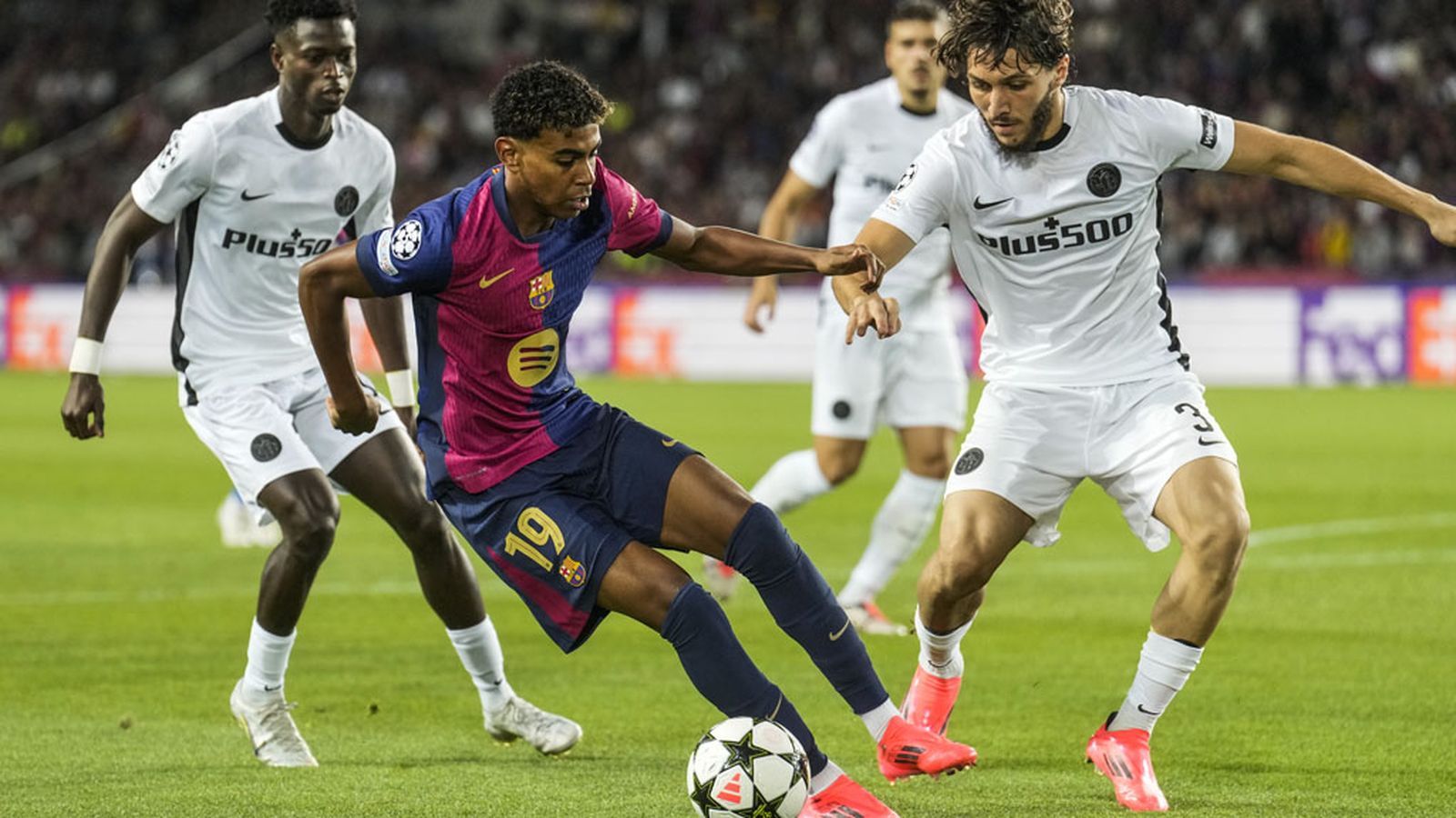 Lamine Yamal Barcelona Young Boys