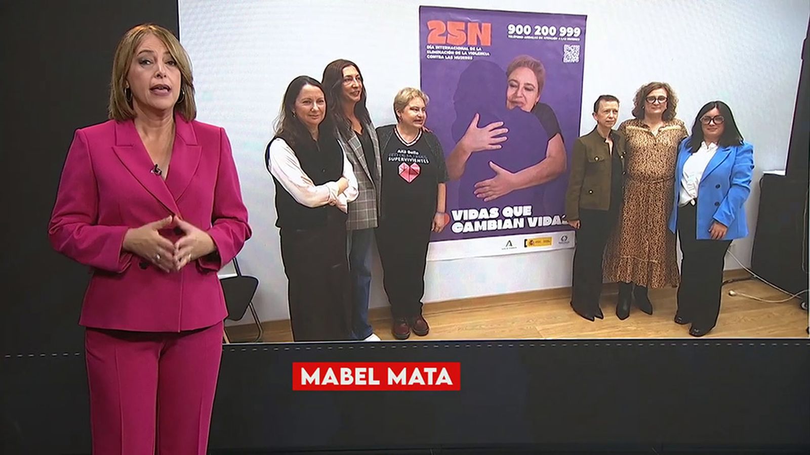 Reporteros sobre la revisión de la violencia de género