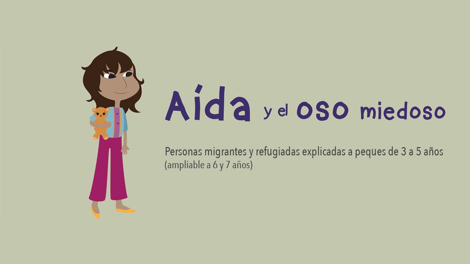 Tapa Cuento Aida y el oso miedoso