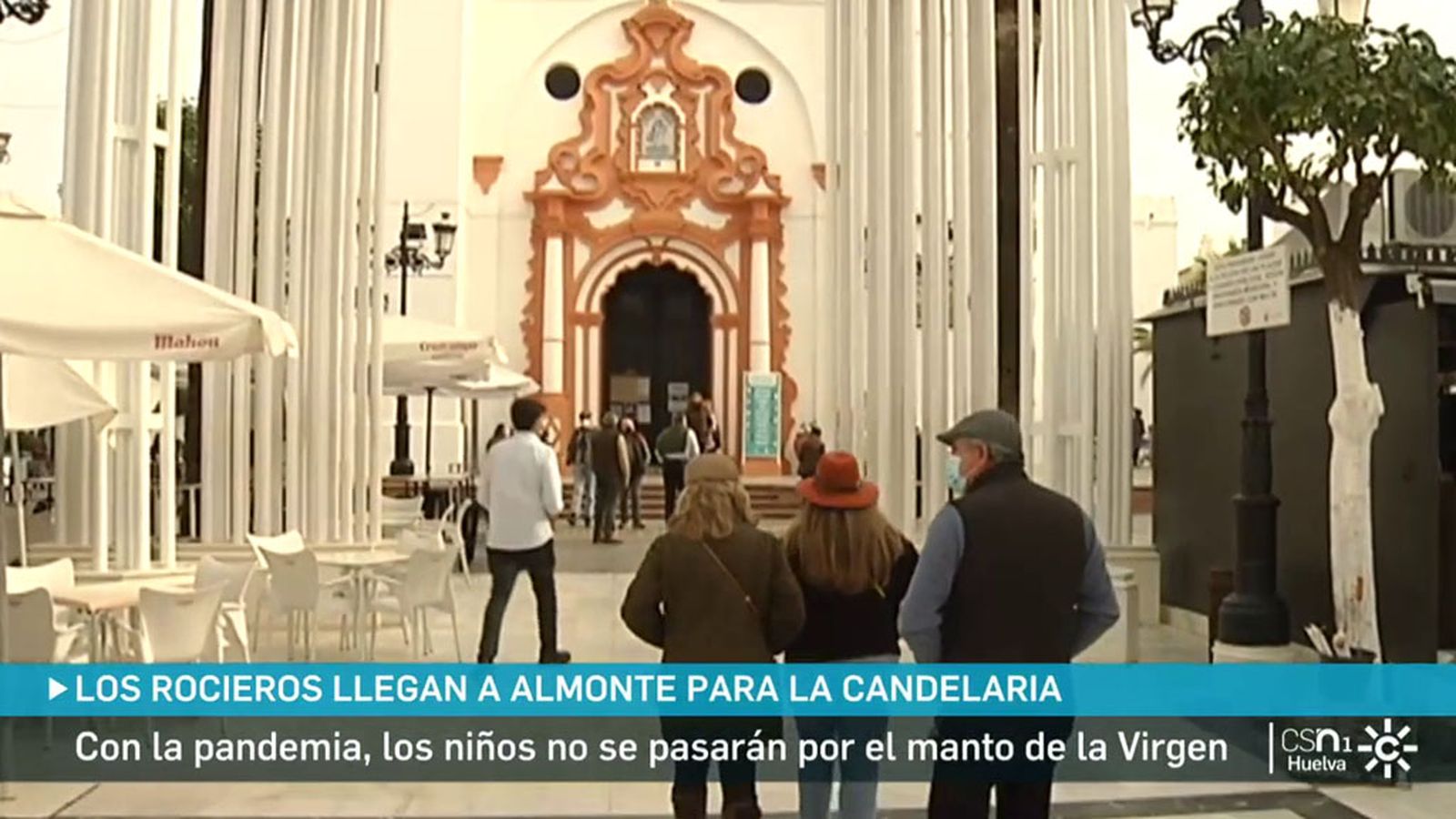 Los rocieros llegan a Almonte para la fiesta de la Candelaria este fin de semana