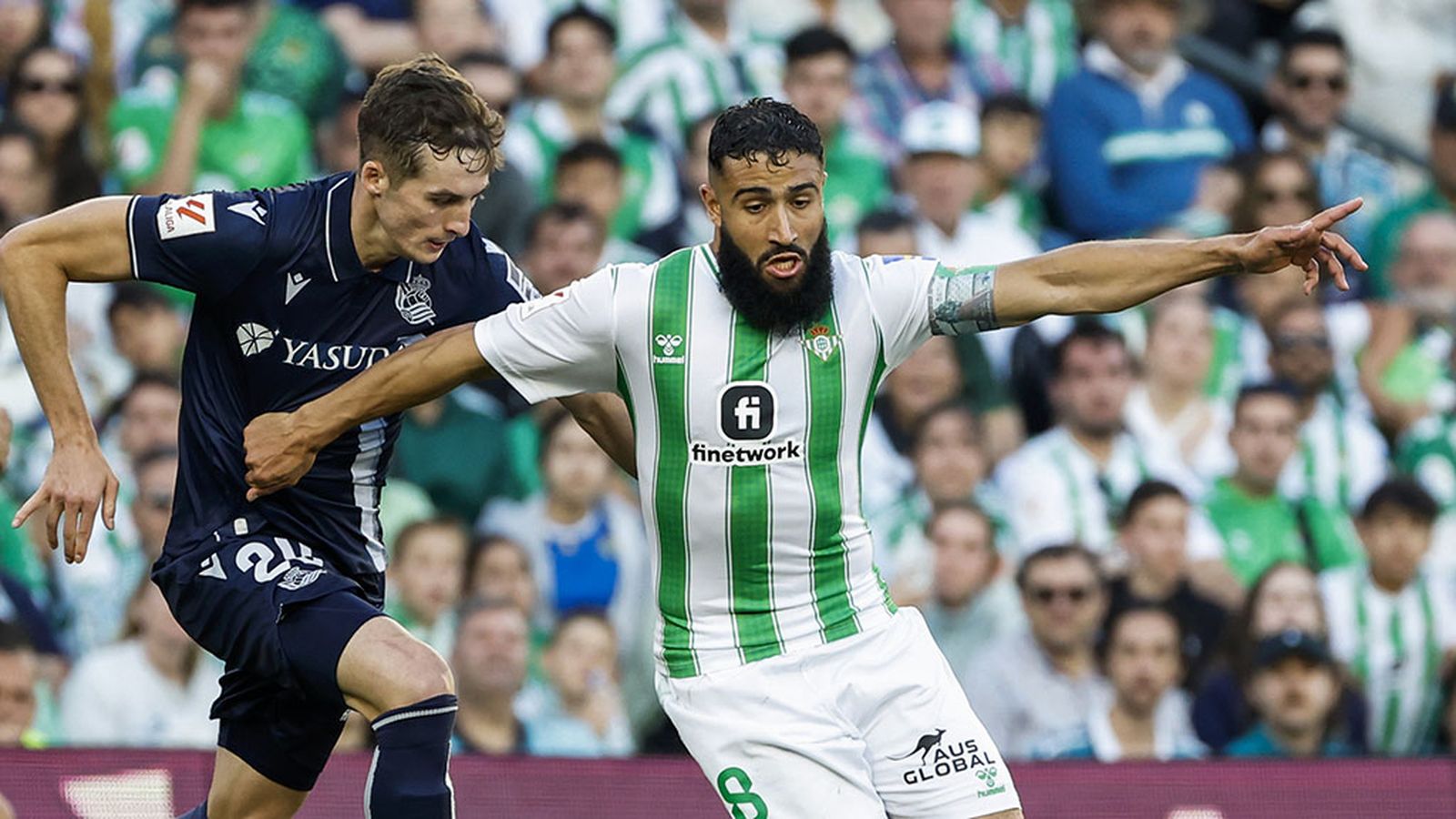 Fekir, jugador del Betis