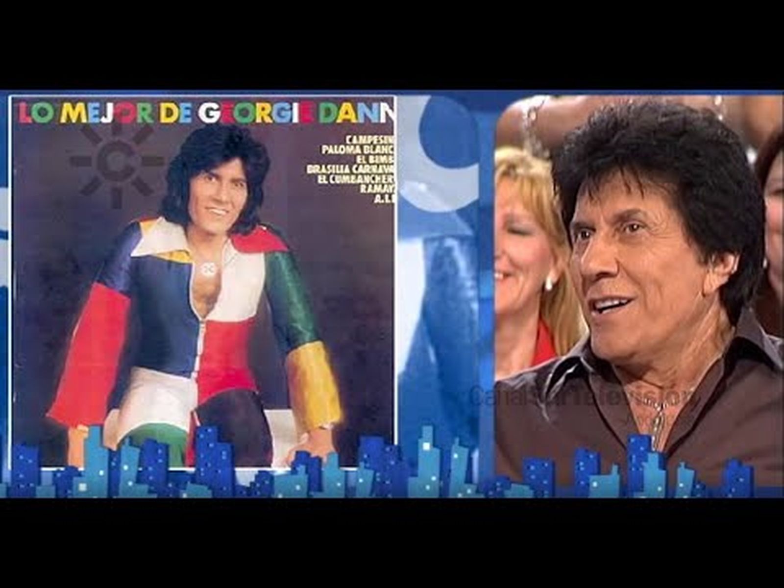 Georgie Dann, el rey de la canción de verano, con Juan y Medio y los niños