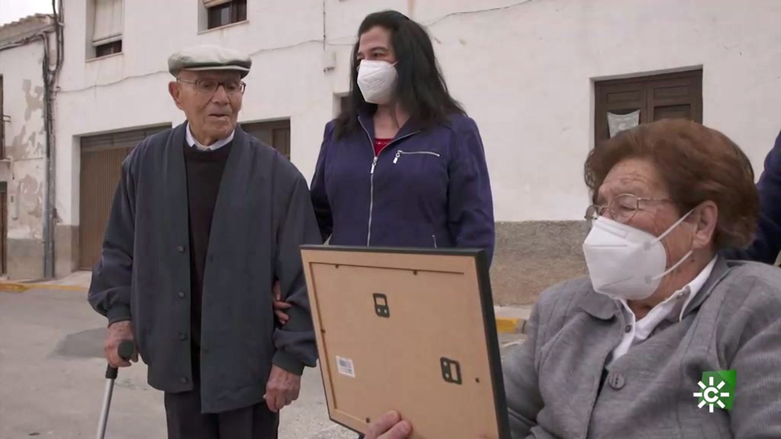 Alfonso Lozano, el jardinero y toda una institución en Cantoria