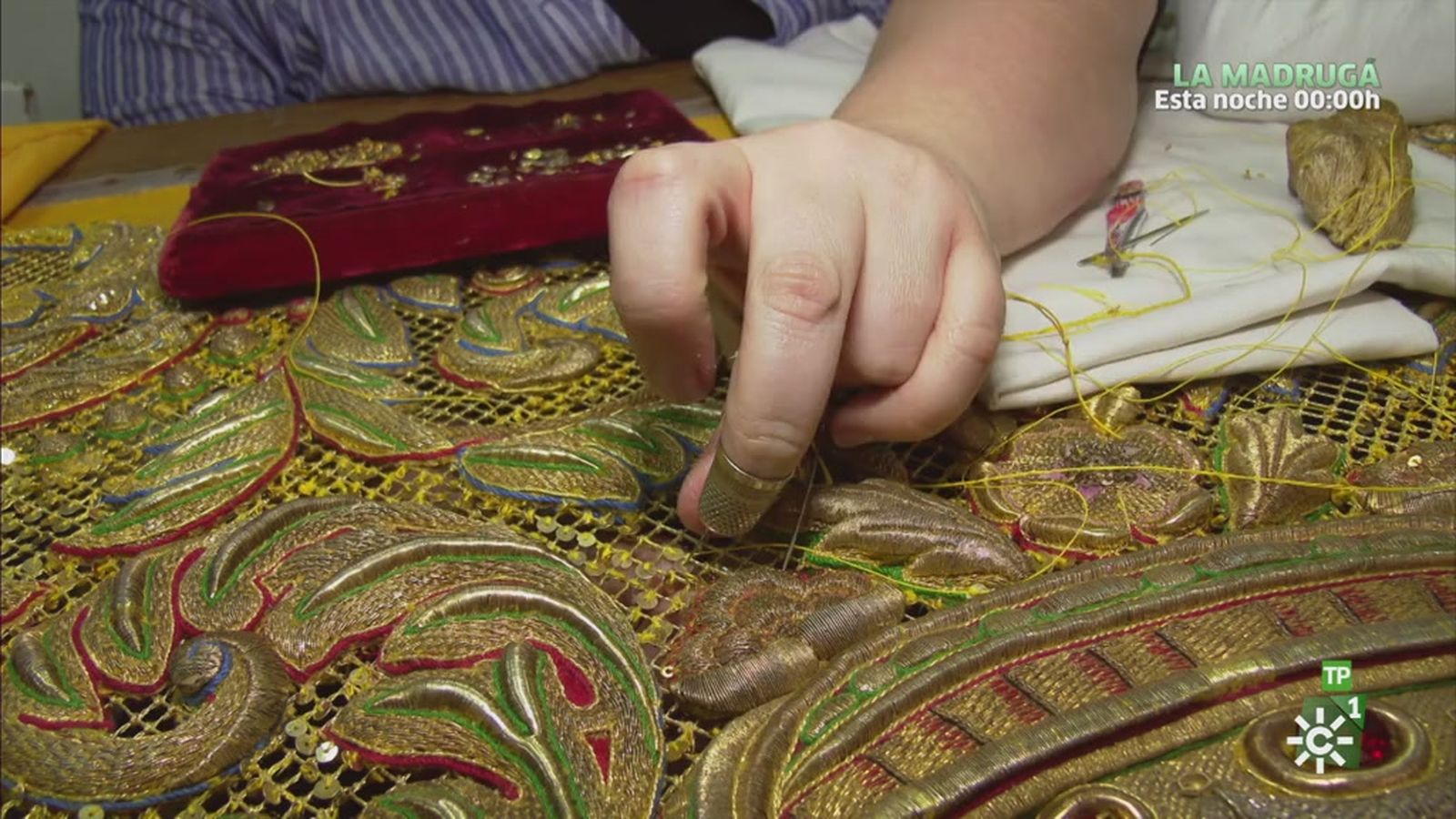 Semana Santa 2018 Documental El Patromonio Taller bordados