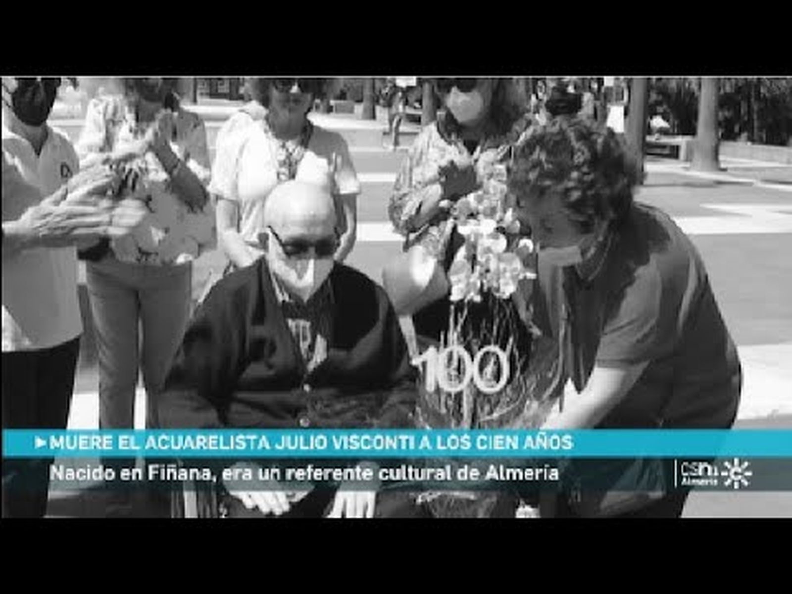 Muere el pintor de Almería Julio Visconti