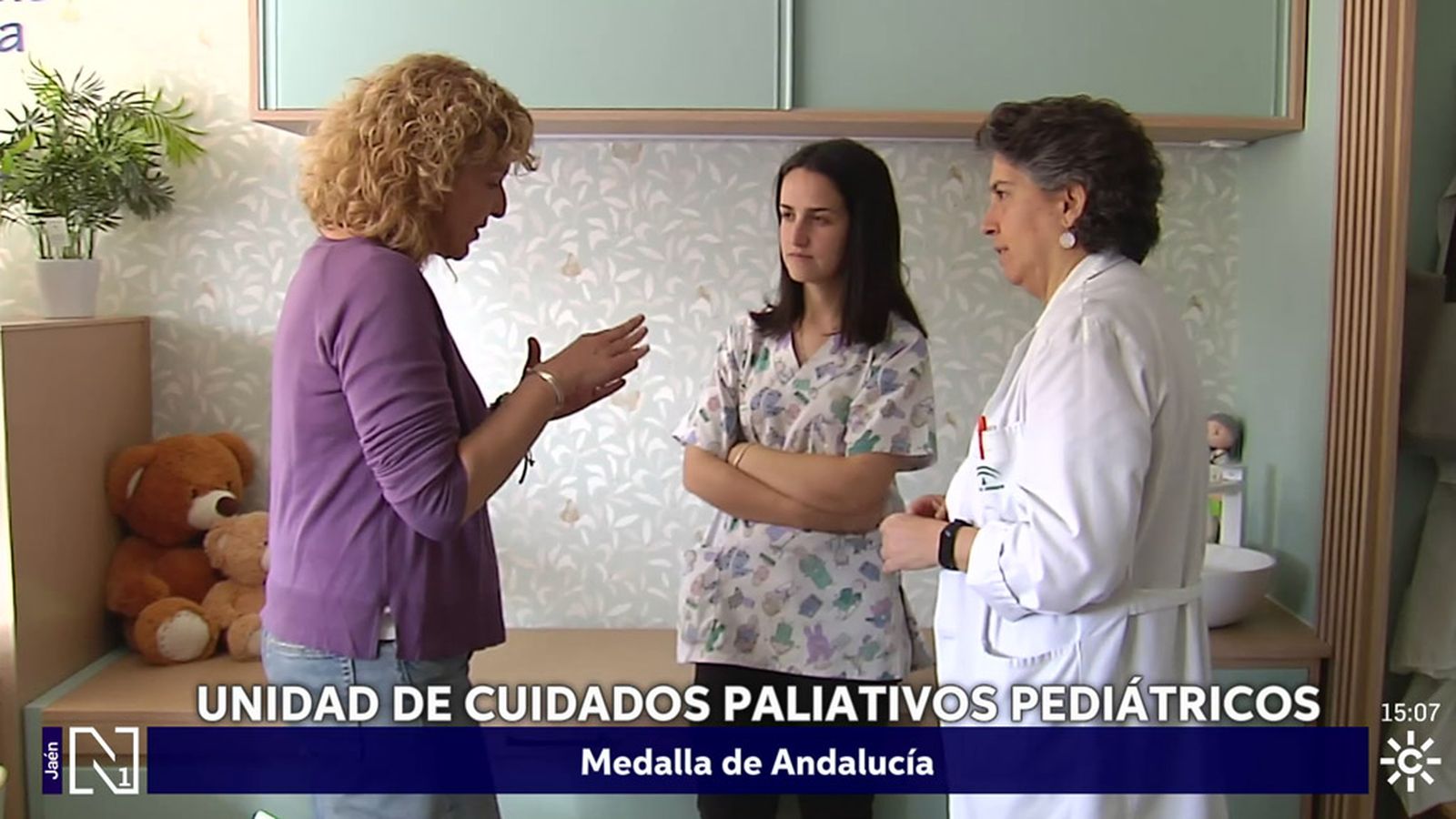 La Unidad de Cuidados Paliativos Pediátricos de Jaén, un trabajo de medalla