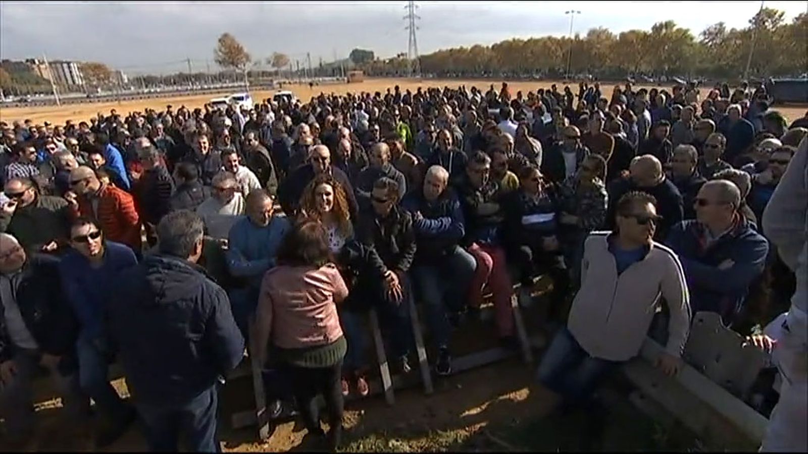 Asamblea taxistas Sevilla