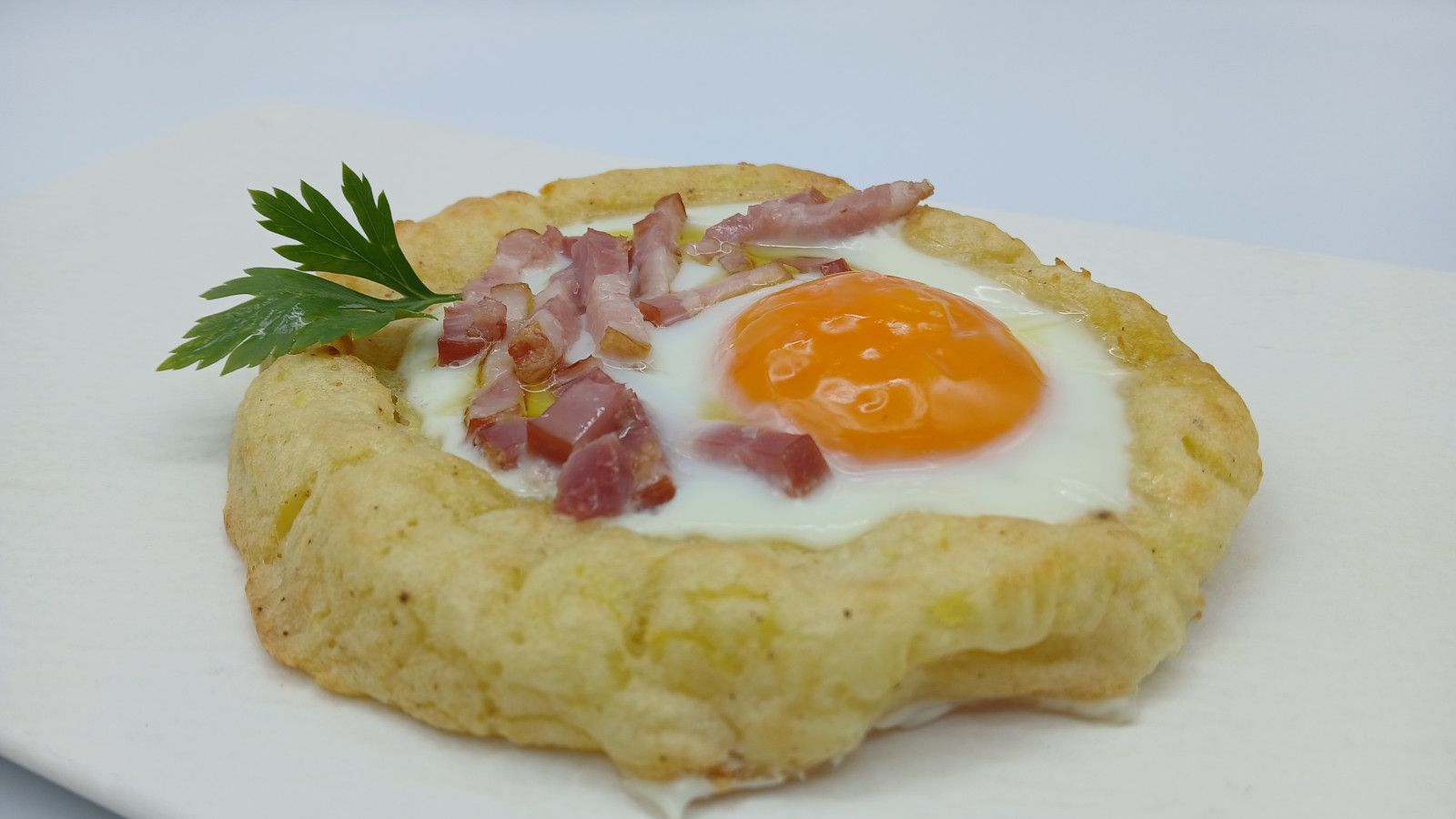 Nidos de patata con queso