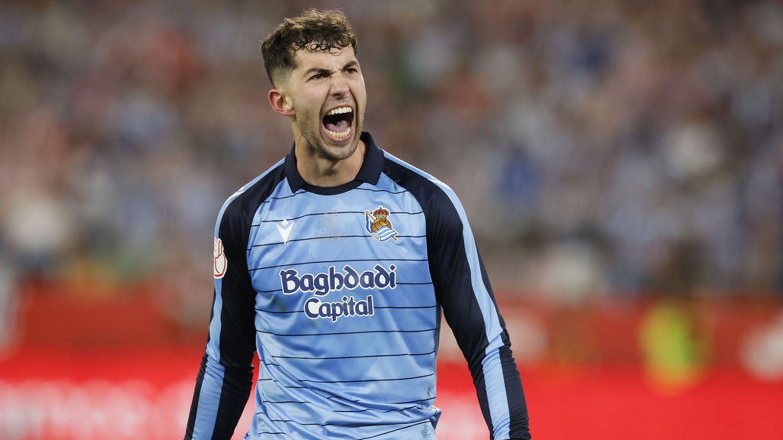 Unai Marrero Real Sociedad final de Copa