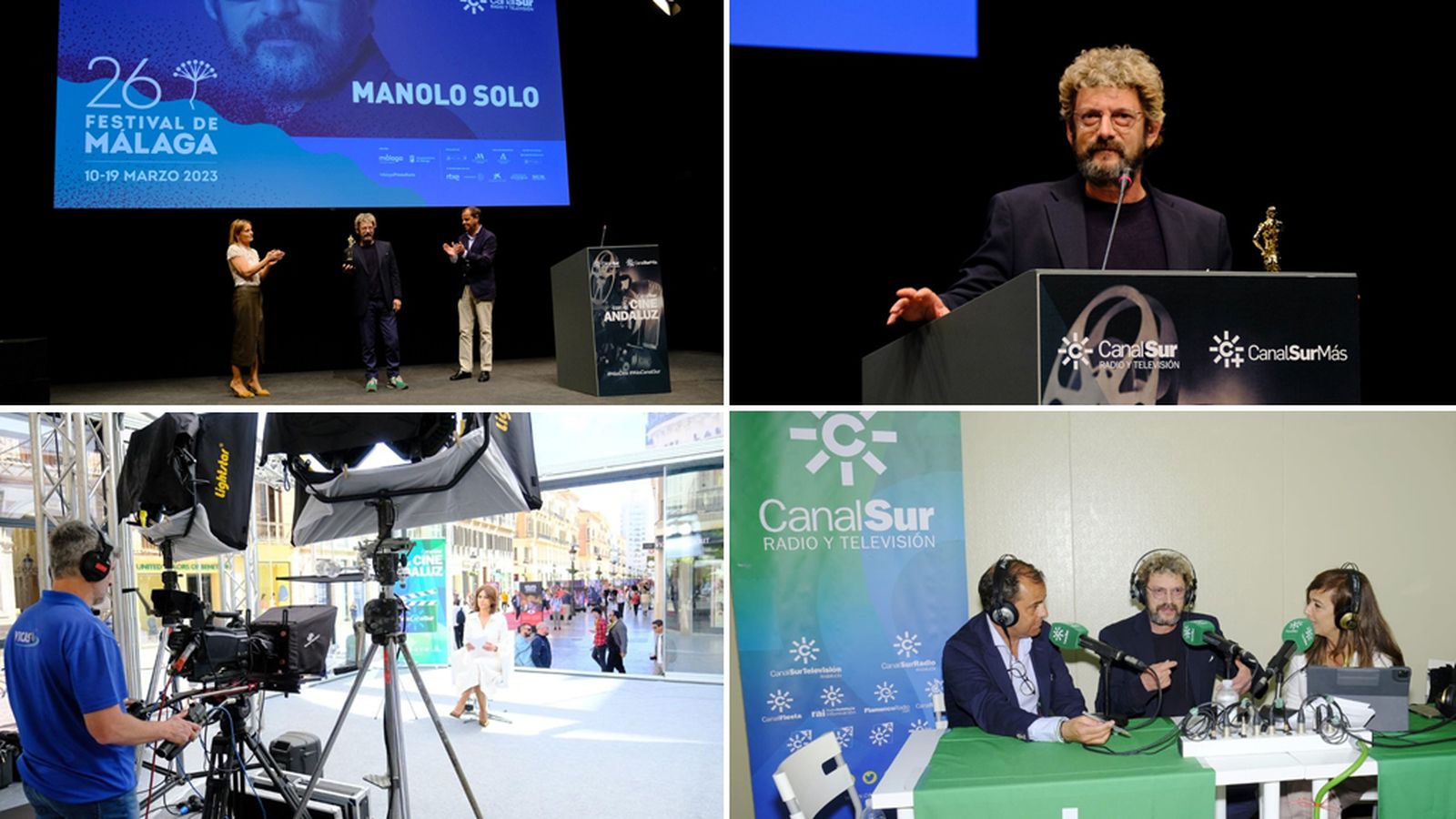FESTIVAL DE MÁLAGA MONTAJE
