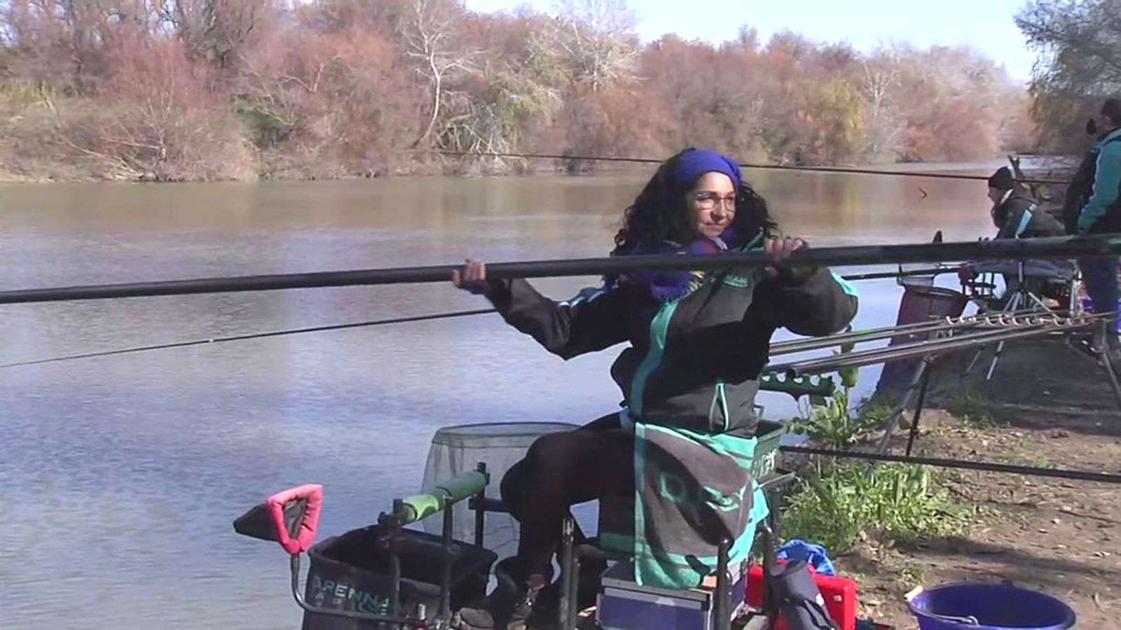 La selección femenina andaluza de pesca en agua dulce, en la élite