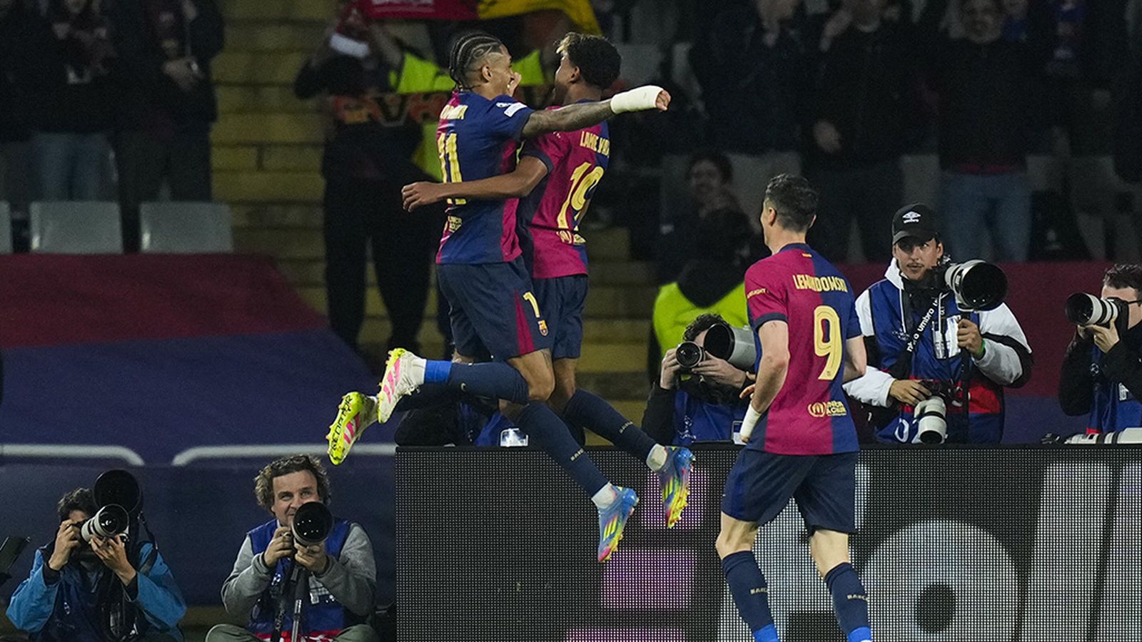 Goleada del Barça