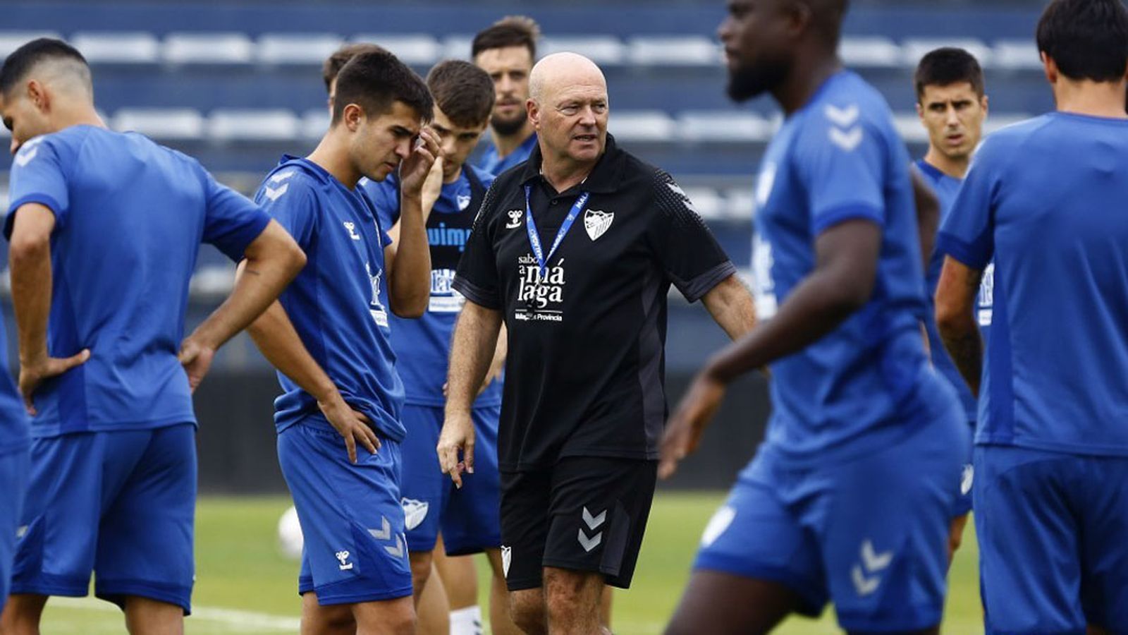 Pepe Mel entrenamiento Málaga