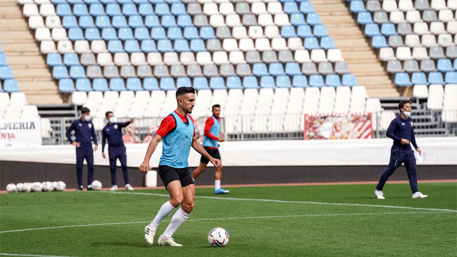 entrenamiento almeria rubi