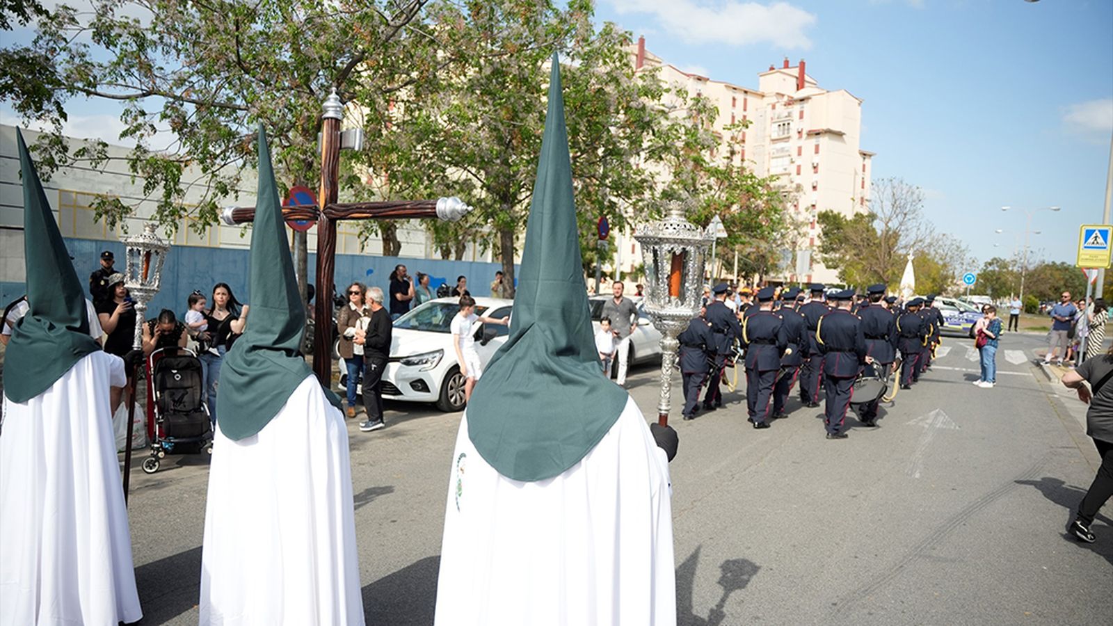 Nazarenos en las Tres Mil