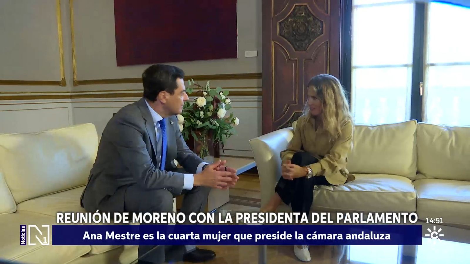 Encuentro Moreno y Mestre
