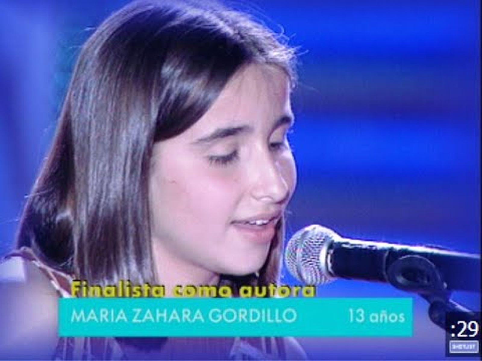 Zahara canta "Caminar sin miedo"